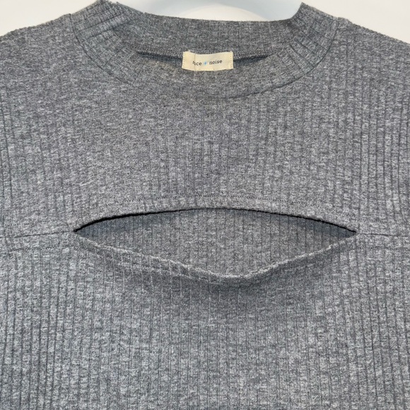 silence + noise Women's Grey Tank Top - Large - Picture 2 of 7